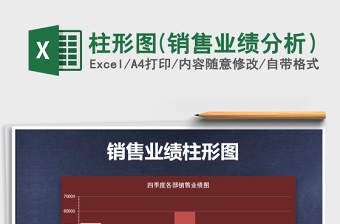 2025年柱形图(销售业绩分析）