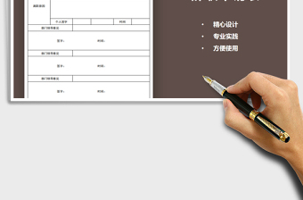 2025年离职申请表模板