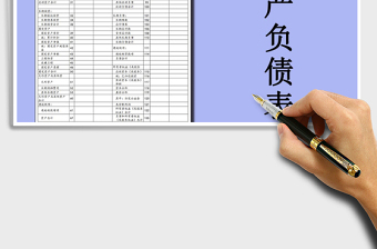 2025年资产负债表