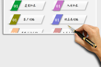 进销存管理系统表-往来对账及出入库查询