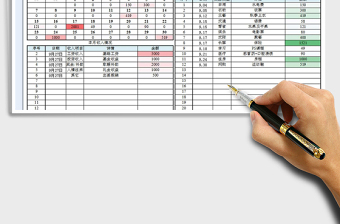 2025年收支理财记账表