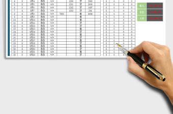 2025年现金日记账统计表