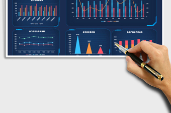 2024年全国产品销售数据可视化分析看板