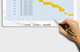 2025年工作计划表（甘特图）