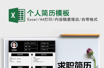 2025年个人简历模板