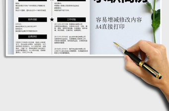 2025年个人简历模板