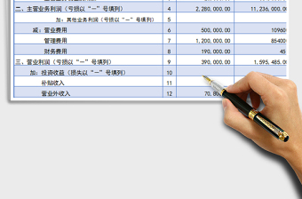 2024年利润及利润分配表