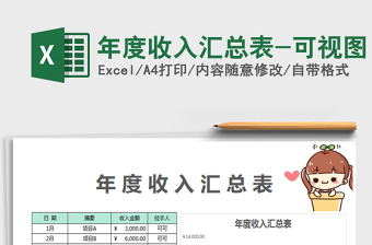 2025年年度收入汇总表-可视图