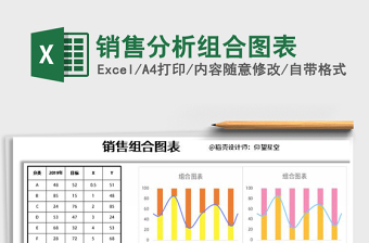 2025年销售分析组合图表