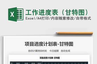 2025年工作进度表（甘特图）