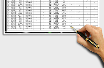 2025年客人消费记录表