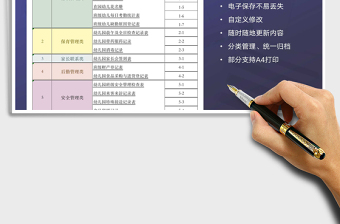 2025年幼儿园规范管理常用电子表格17套