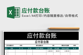 2025年应付款台账