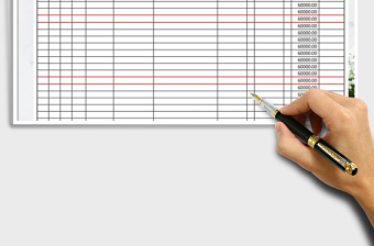 2025年现金银行日记账-自动计算