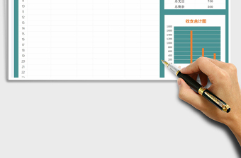 2025年日常收支记账（全自动计算）