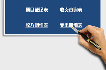 2025年财务收支记账系统（收支明细）