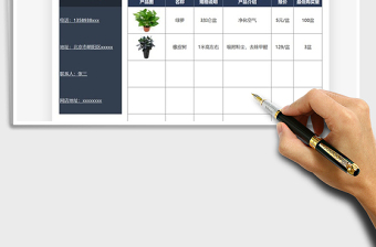 2025年商品报价表