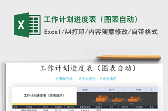 2025年工作计划进度表（图表自动）
