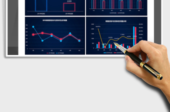 2025年半年销售业绩分析图表