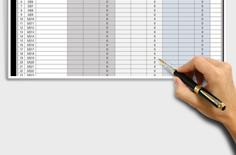 2025年仓库进销存记录表-自动统计