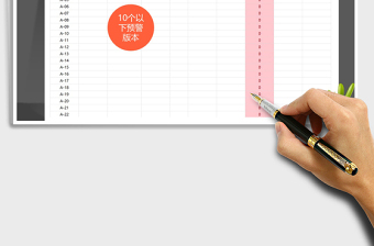 2025年库存管理表（含自动预警功能）