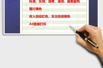 2025年财务记账表（可打印，直观，简洁）