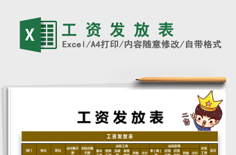 2025年工 资 发 放 表免费下载