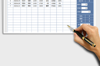 2025年工作进度表（计划表）