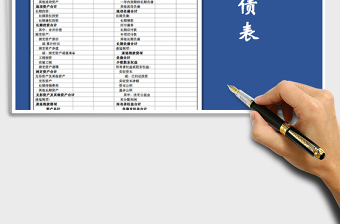 2025年资产负债表