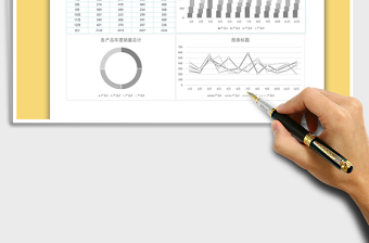 2025年产品年度销量分析图表