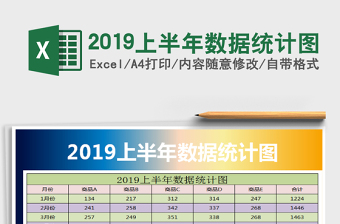 2025年2019上半年数据统计图