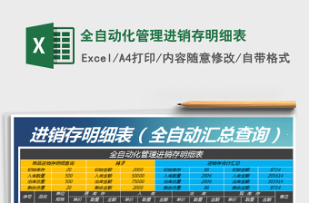 2025药品进销存台账表