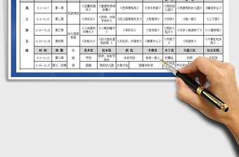 2025年幼儿园小班教学进度表