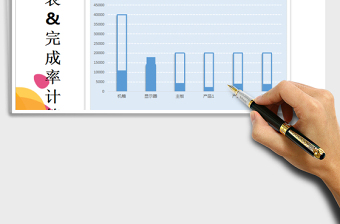 2025年销售汇总表&完成率计算