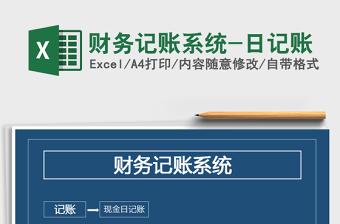 2025年财务记账系统-日记账