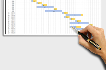 2025年施工进度明细表-甘特图