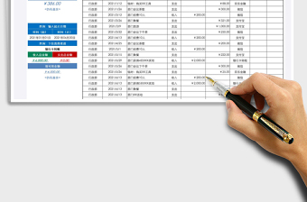 2025年费用收支明细记录表