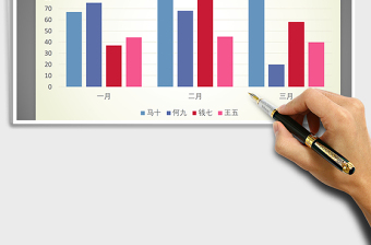 2025年红蓝相间系列之柱形图