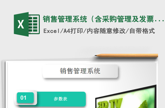 2024年销售管理系统（含采购管理及发票管理）