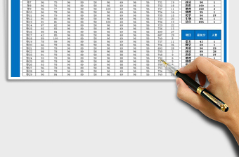 2025年学生成绩表