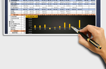 2025年年度营业收支利润报表