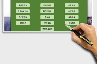 进销存管理系统(实时库存，销量预测，应收应付)