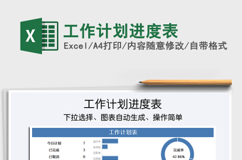 2025年工作计划进度表