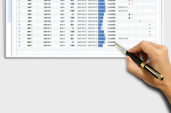 2024年工作计划跟踪表-预警提醒