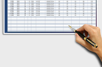 2025年面试考试成绩表