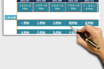 2025年每月仓库进销存管理系统