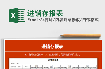 2025年进销存报表