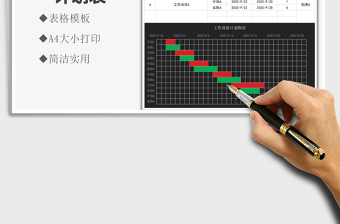 2025年工作进度计划表
