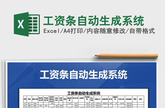 2025年工资条自动生成系统