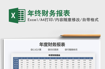 2025年年终财务报表